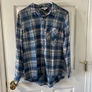 Como Blu flannel shirt